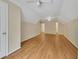 Large bedroom featuring hardwood floors, and walk-in closets at 4815 Rapids Nw Cir, Acworth, GA 30102