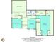 Second floor plan featuring bedrooms, bathrooms, and walk-in closets to show layout of the home's upper level at 4815 Rapids Nw Cir, Acworth, GA 30102