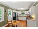 Bright kitchen features granite countertops, stainless steel appliances, and white cabinetry at 3349 Concord Se Cir, Smyrna, GA 30080
