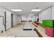 Spacious unfinished basement featuring high ceilings and concrete floor at 220 Broadmoor Dr, Fayetteville, GA 30215