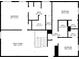 Upper floorplan displaying bedroom layouts, walk-in closets, and bathroom locations at 520 Edgemore Rd, Canton, GA 30114