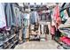 Spacious walk-in closet with ample hanging and shelving space at 7212 Avalon Dr, Douglasville, GA 30135