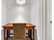 Cozy office space with built-in desk, and neutral walls at 7212 Avalon Dr, Douglasville, GA 30135