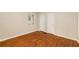 Neutral bedroom with hardwood floors and two convenient closets at 1981 N Decatur Ne Rd, Atlanta, GA 30307