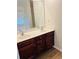 Bathroom with double vanity, granite countertops, and modern fixtures at 5123 Upper Elm St, Atlanta, GA 30349