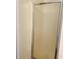 Modern shower with frosted glass door and sleek design at 5123 Upper Elm St, Atlanta, GA 30349
