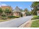 Gated community entrance with brick building and landscaping at 6 Stratford Hall Ne Pl, Atlanta, GA 30342