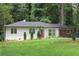 Charming one-story home with a brick facade, neat landscaping, and a well-maintained green lawn at 3175 West Manor Sw Cir, Atlanta, GA 30311