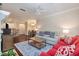 Spacious living room with hardwood flooring and ample seating, creating an inviting atmosphere at 2400 Cumberland Se Pkwy # 613, Atlanta, GA 30339