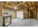 Unfinished basement featuring utilities and ample space for customization and storage at 1039 Megan Ct, Sugar Hill, GA 30518