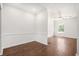 An empty living room featuring hardwood floors at 277 Ralph David Abernathy Sw Blvd, Atlanta, GA 30312