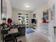 Cozy bedroom features a desk, dresser, and window with natural light at 197 Cherokee Reserve Cir, Canton, GA 30115