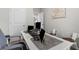 Bright office with a large desk and multiple computer setups at 197 Cherokee Reserve Cir, Canton, GA 30115
