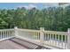 Relaxing back deck offers serene views of lush trees and surrounding neighborhood at 4567 Parkway Cir, Atlanta, GA 30349