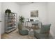 Home office with modern furniture, decorative plants, and bright natural light at 4902 Pleasantry Way, Acworth, GA 30101