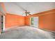 Bedroom featuring a ceiling fan and natural light from the window at 507 Cross Creek Pt, Stone Mountain, GA 30087