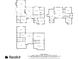 Detailed floor plan showing layout, dimensions, and total square footage of home at 507 Cross Creek Pt, Stone Mountain, GA 30087