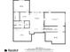 Basement floor plan featuring a rec room, bath, utility room, and storage at 507 Cross Creek Pt, Stone Mountain, GA 30087