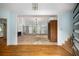 Spacious living area with hardwood floors, natural light, and fireplace at 507 Cross Creek Pt, Stone Mountain, GA 30087