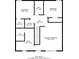 Floor plan featuring bedrooms, bathrooms, walk-in closets, and hall on the second floor at 7070 Ravenwood Ln, Lithonia, GA 30038
