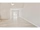 Open-concept living room with high ceilings and a view of the outdoor patio at 946 Redan Trce, Stone Mountain, GA 30088