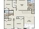 Second-floor plan highlighting the primary suite, three bedrooms, a loft area, and laundry room at 403 Bass Cir, Villa Rica, GA 30180