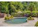 Lush backyard features a private pool and patio area surrounded by manicured greenery at 1078 Shady Valley Ne Pl, Atlanta, GA 30324