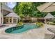 Backyard oasis featuring a pool, gazebo, and patio perfect for outdoor entertaining at 1078 Shady Valley Ne Pl, Atlanta, GA 30324