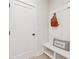 Cozy mudroom with built-in bench, coat hooks, and a welcoming atmosphere at 2445 Hidden Creek Rd, Kennesaw, GA 30152