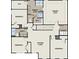 Second floor plan with primary suite, laundry, upstairs living, and three additional bedrooms at 609 Villa Rica Spgs, Villa Rica, GA 30180