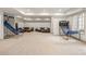 Finished basement with room for games and lounge area at 816 Blackfoot Trl, Suwanee, GA 30024