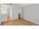 Bright loft featuring access to a bathroom, bedrooms, and hardwood floors at 484 Culberson Sw St, Atlanta, GA 30310