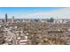 City skyline view from a neighborhood with tree-lined streets in the heart of Atlanta at 513 Saint Charles Ne Ave, Atlanta, GA 30308