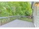 Lovely gray back deck, perfect for enjoying the lush scenery at 159 Aztec Se Way, Acworth, GA 30102