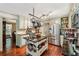 Spacious kitchen with a center island, stainless steel appliances, and ample storage at 10875 Shagbark Trl, Roswell, GA 30075