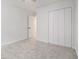 Bedroom featuring fresh paint, carpet, and large closet at 657 Stratford Green Way, Avondale Estates, GA 30002