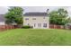 Spacious backyard featuring a lush green lawn, perfect for outdoor activities and relaxation at 806 Chelsea Wood Ct, Stockbridge, GA 30281