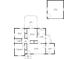 Detailed floorplan of home showing layout of rooms, deck, garage and square footage at 941 Shirley Se St, Smyrna, GA 30082