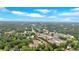 Scenic aerial view of community highlighting the city's green surroundings and clear blue sky at 12 Pine St, Roswell, GA 30075