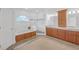 The main bathroom features a soaking tub and glass shower in addition to double sinks at 3140 Thoreau Ct, Loganville, GA 30052