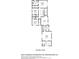 Detailed second floor plan of 3834 Chamblee Dunwoody Rd, Brookhaven, GA at 3834 Chamblee Dunwoody Rd, Atlanta, GA 30341