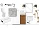 A Jack and Jill bathroom featuring tile, a shower, faucet, vanity, sink, and mirror at 1115 Ralph Ne Rd, Atlanta, GA 30324