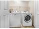 Functional laundry area with modern appliances, ensuring convenient laundry solutions at 3510 Dunn Se St, Smyrna, GA 30080