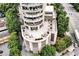 Luxury condo with a unique outdoor terrace featuring furniture, landscaping and open patio at 2881 Peachtree Ne Rd # 1202, Atlanta, GA 30305