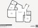 Detailed floor plan showcasing layout of kitchen, living room, bedrooms, bathrooms, and closet at 2881 Peachtree Ne Rd # 1202, Atlanta, GA 30305