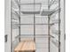Organized walk-in pantry with metal racks and shelves for ample storage at 2881 Peachtree Ne Rd # 1202, Atlanta, GA 30305