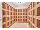 A unique wine cellar featuring individual wooden storage compartments at 2881 Peachtree Ne Rd # 1202, Atlanta, GA 30305