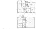 Detailed floor plan layout of the home showcasing the dimensions and arrangement of rooms in the property at 405 Forest Valley Road, Sandy Springs, GA 30342