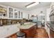 Well-equipped kitchen featuring granite counters, ample cabinet space, and stainless steel appliances at 405 Forest Valley Road, Sandy Springs, GA 30342
