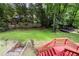 View from the deck looking out over the big backyard at 621 Windgrove Se Rd, Marietta, GA 30067